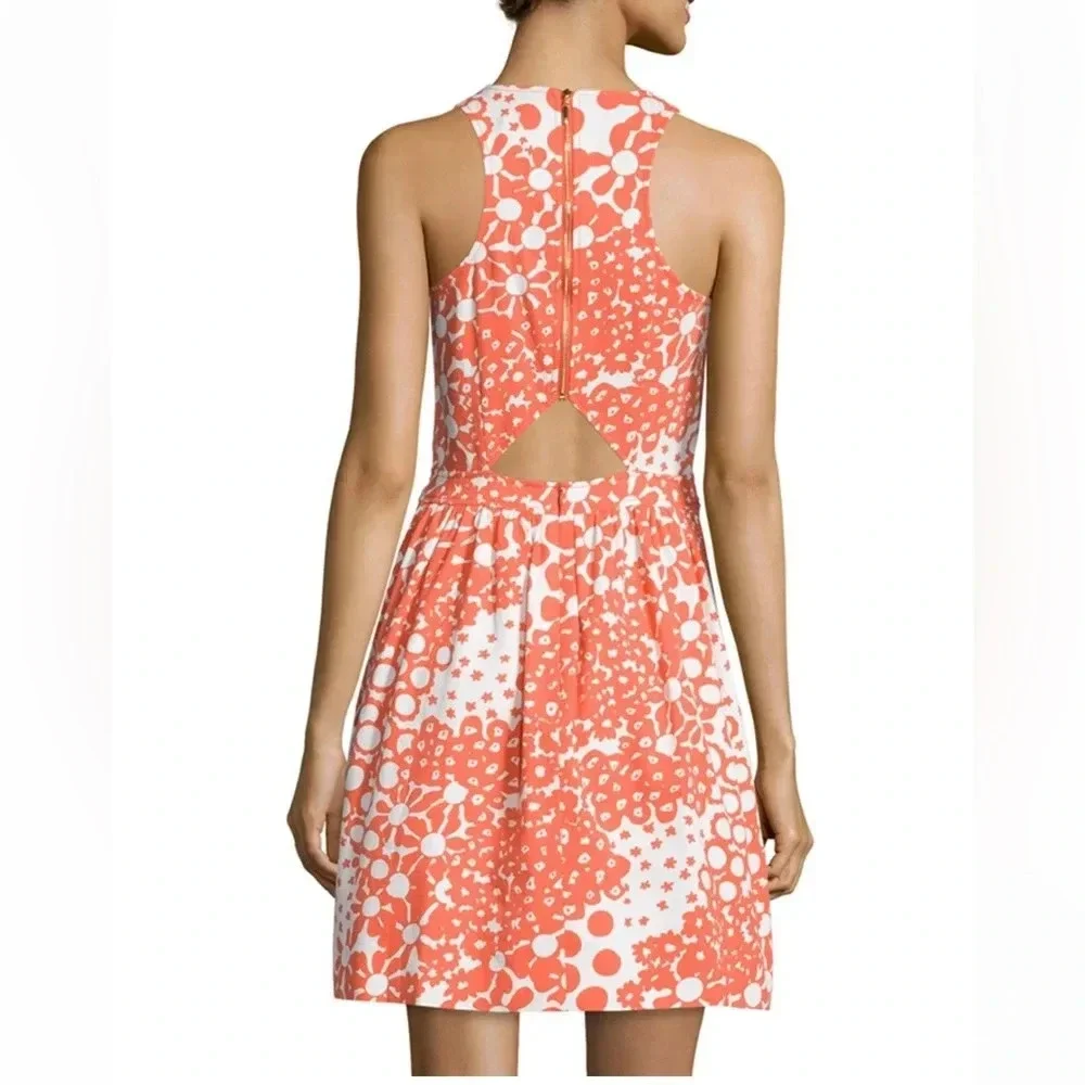 Trina Turk Lenia Print Fit & Flare Dress size 0